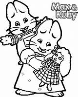 Ruby Coloring Toy Max Baby Girl Wecoloringpage Spread sketch template
