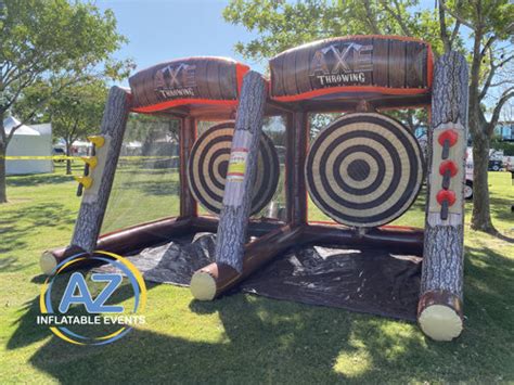 Inflatable Axe Throwing Game Rental