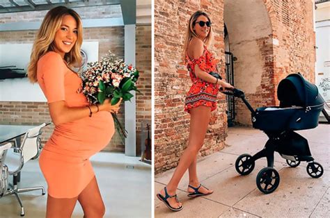 chelsea news morata s wag speaks out after post pregnancy