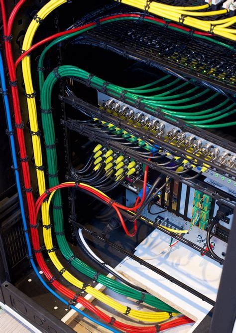 Beautiful Sexy Cable Management Cables Servers Rack Fiber