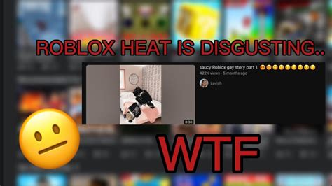 roblox heat  horrible  stop  youtube