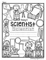 Scientist Coloring Vocabulary Science Being Pages Created Ann Kelly sketch template