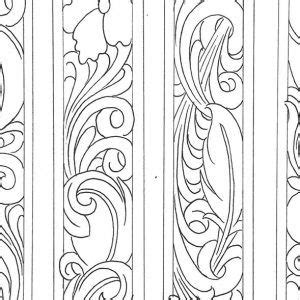 leather belt carving patterns leather tooling patterns elktracks