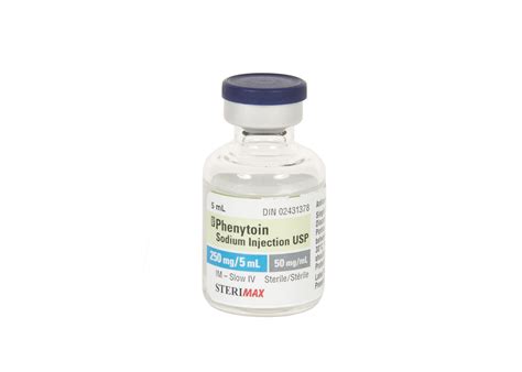 phenytoin  injection usp  mgml sterimax