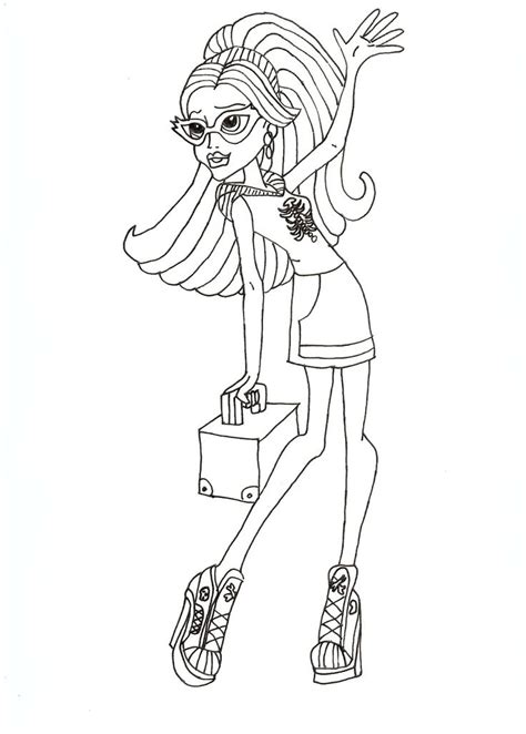 coloring pages monster high photosjpg  pixels owl