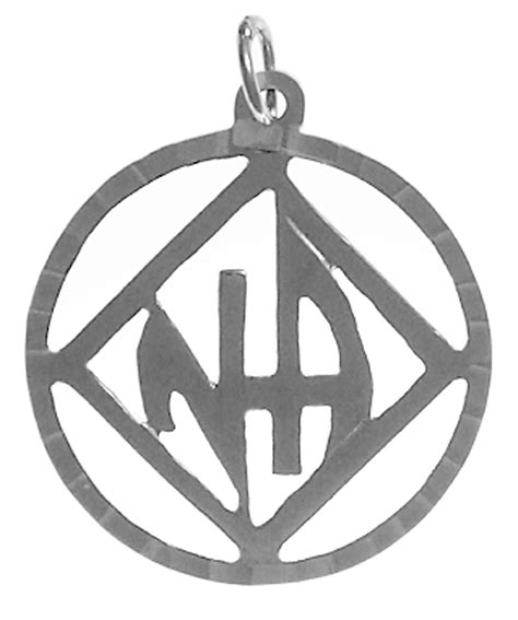 sterling silver na unity symbol pendant