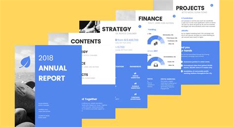 customizable annual report templates examples tips venngage