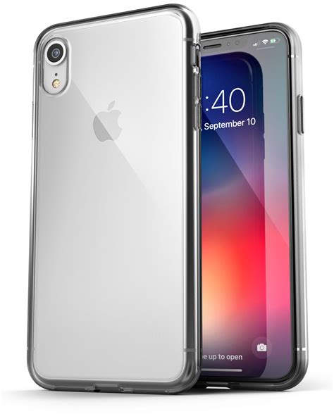 iphone xr clear case slim ultra thin transparent grip phone cover encased walmartcom