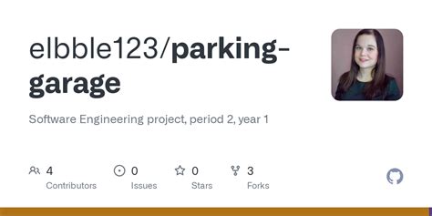 github elbbleparking garage software engineering project period