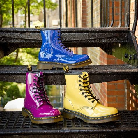 dr martens patent leather boots      years  adore  boots