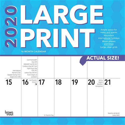 large print calendar uk calendar printables free templates gambaran