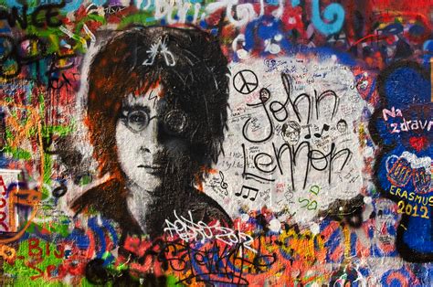 John Lennon Wall Prague