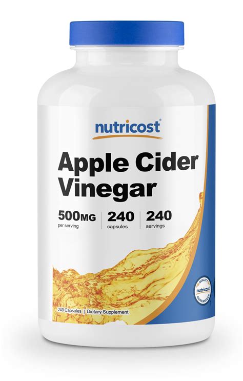 apple cider vinegar mg  vegetarian capsules  gmo  gluten  apple cider vinegar