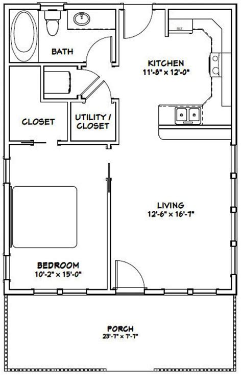 house  bedroom  bath  sq ft  floor plan etsy small house floor plans tiny