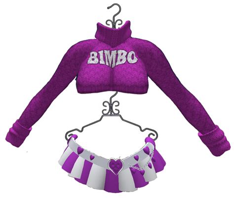 second life marketplace graffitiwear pink bimbo cheerleader outfit