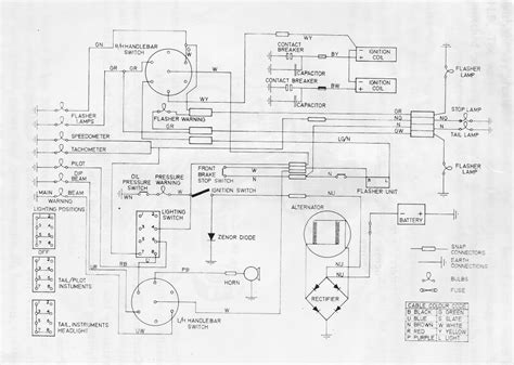 searching   correct wire  triumph rat motorcycle forums