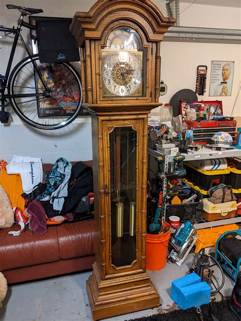 howard miller grandfather clock      appraised   idea