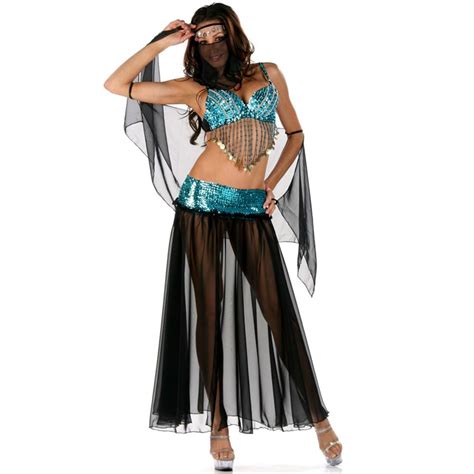 2015 New Arabian Belly Dancer Costume Free Size Sexy Halloween Costume