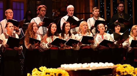 Ukrainian Chorus Dumka Of Ny Reflects On Snl Performance It’s Our