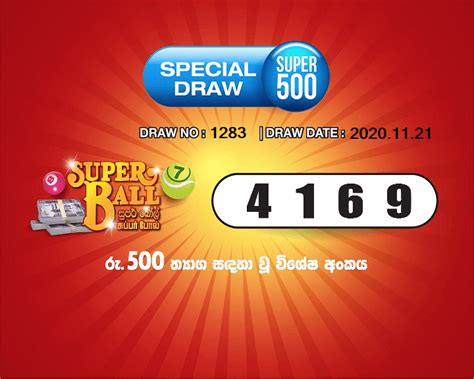 Super Ball 2020 11 21 Draw No 1283 Lottery Results In