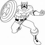 Captain America Coloring Pages Kids Printable Print Sheets Colouring Superhero Hulk Angry Size Choose Board sketch template
