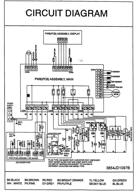 wiring diagrams  kenmore refrigerators