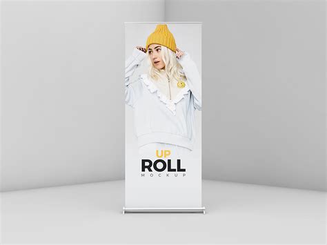 roll  banner mockup   mockups