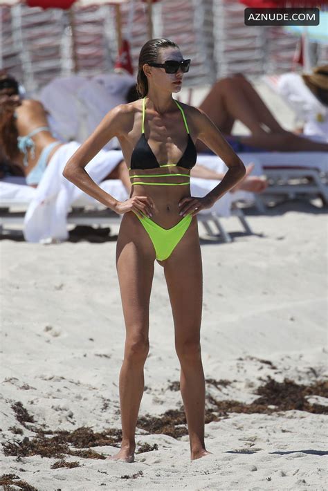 Alina Baikova Sexy Seen Nude On The Beach In Miami Aznude