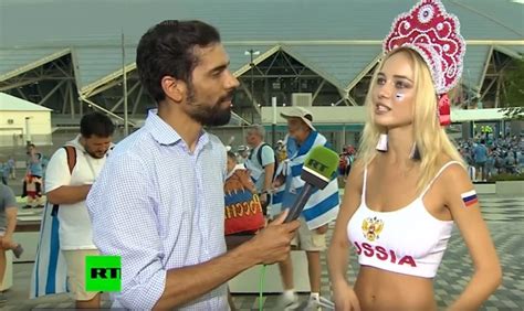 Natalya Nemchinova The Hottest Russian Soccer Fan There Are No