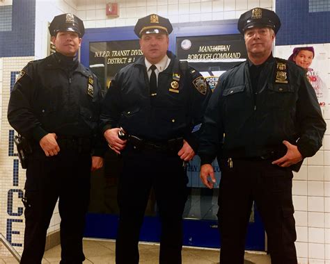 nypd transit cops rescue man  subway tracks nypd news