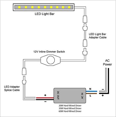 led dimmer wiring diagram
