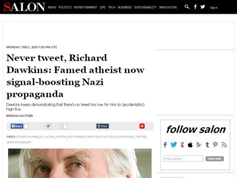 salon never tweet richard dawkins famed atheist now signal boosting