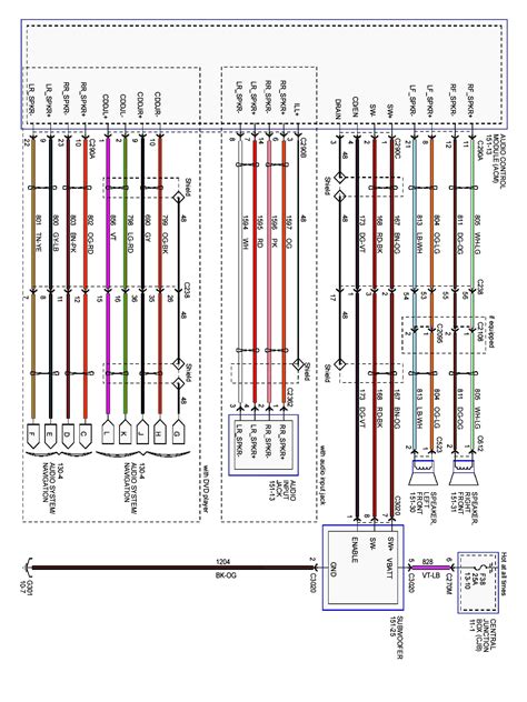 ford explorer radio wiring diagram wiring diagram
