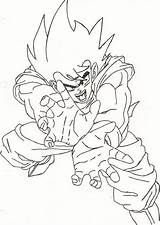 Kamehameha Goku Gohan Popular Bảng Chọn sketch template