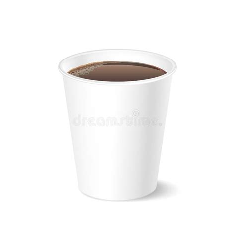 opened   coffee isolated   white stock image image