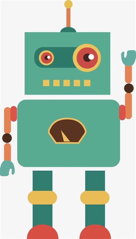 Robot Fektor Robot Png Vector Robot Robot Cartoon