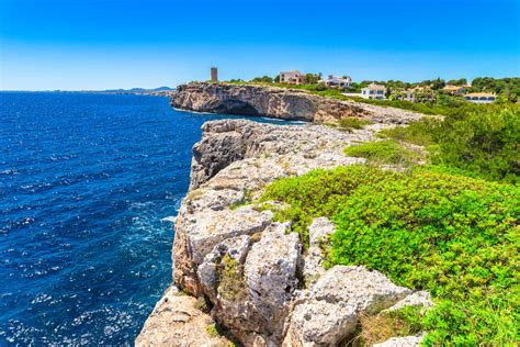 porto cristo  picturesque fishing town picturesque urban beach clear beaches