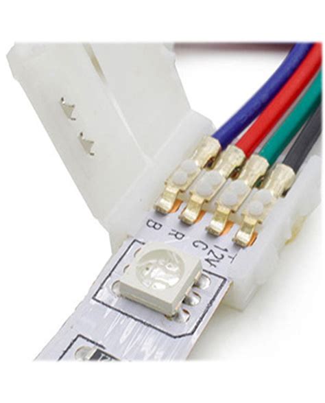 single side  pin rgb led strip connector