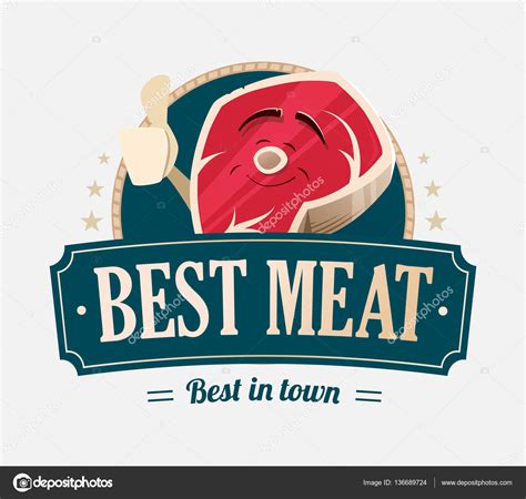 illussion meat design logos
