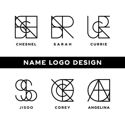 custom  logo design tattoo design monogram minimalist etsy