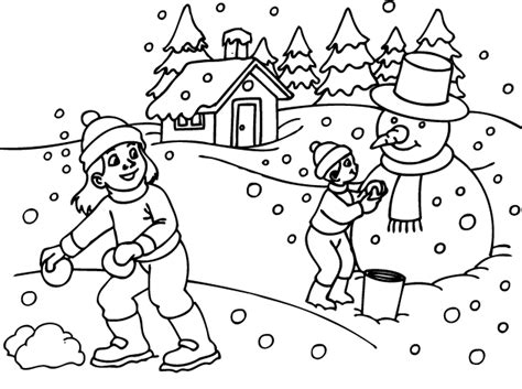 winterjanuary coloring pages coloring home
