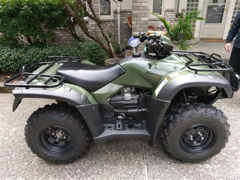 honda fourtrax foreman rubicon  eps deluxe motorcycles  sale