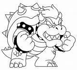 Bowser Coloriage Greatestcoloringbook K5worksheets sketch template