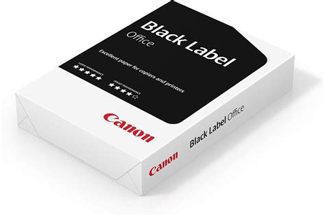 canon baa black label photocopier paper  multipurpose paper  white amazoncouk