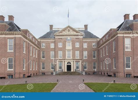 apeldoorn holland march   front view   royal palace het loo editorial photo