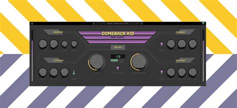 baby audio releases comeback kid analog style delay plug  askaudio