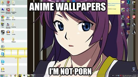 anime wallpapers i m not porn anime wallpapers quickmeme