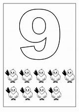 Brojevi Bojanke Preschool Decu Galery Numero Nazad Activityshelter sketch template