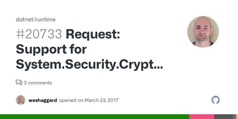 request support  systemsecuritycryptography