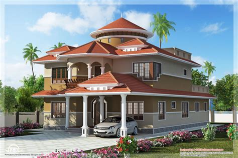 beautiful dream home design   sqfeet kerala home design